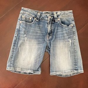Miss Me Boyfriend Shorts 9” Bermuda 30